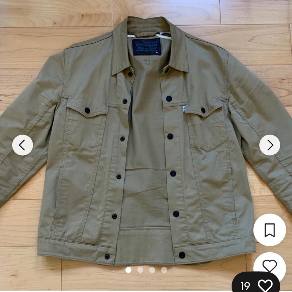 Levi's khaki commuter Jacket